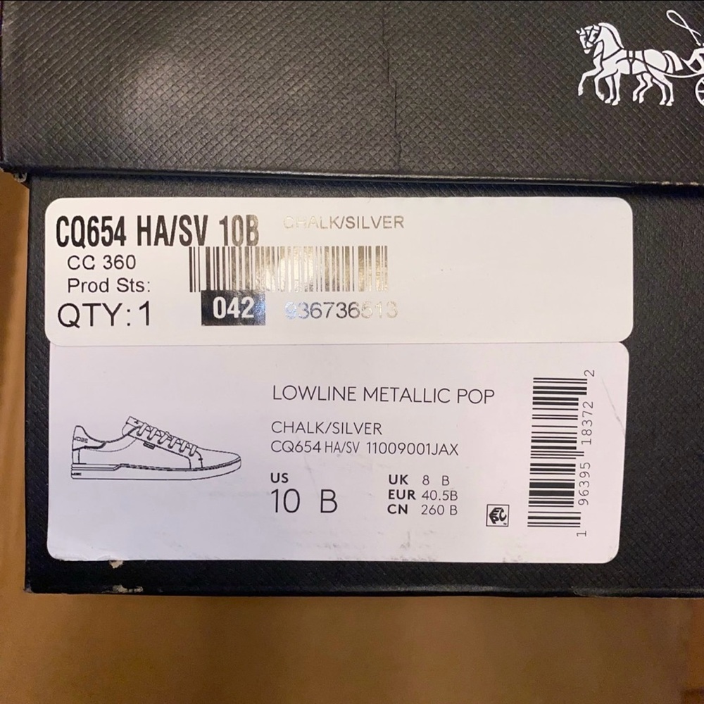 Coach 🤍 Lowline Low Top sneakers 👟 size 10 New in box retail style shoes - Picture 10 of 10